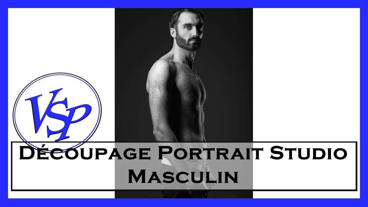 Découpage Portrait Studio Masculin