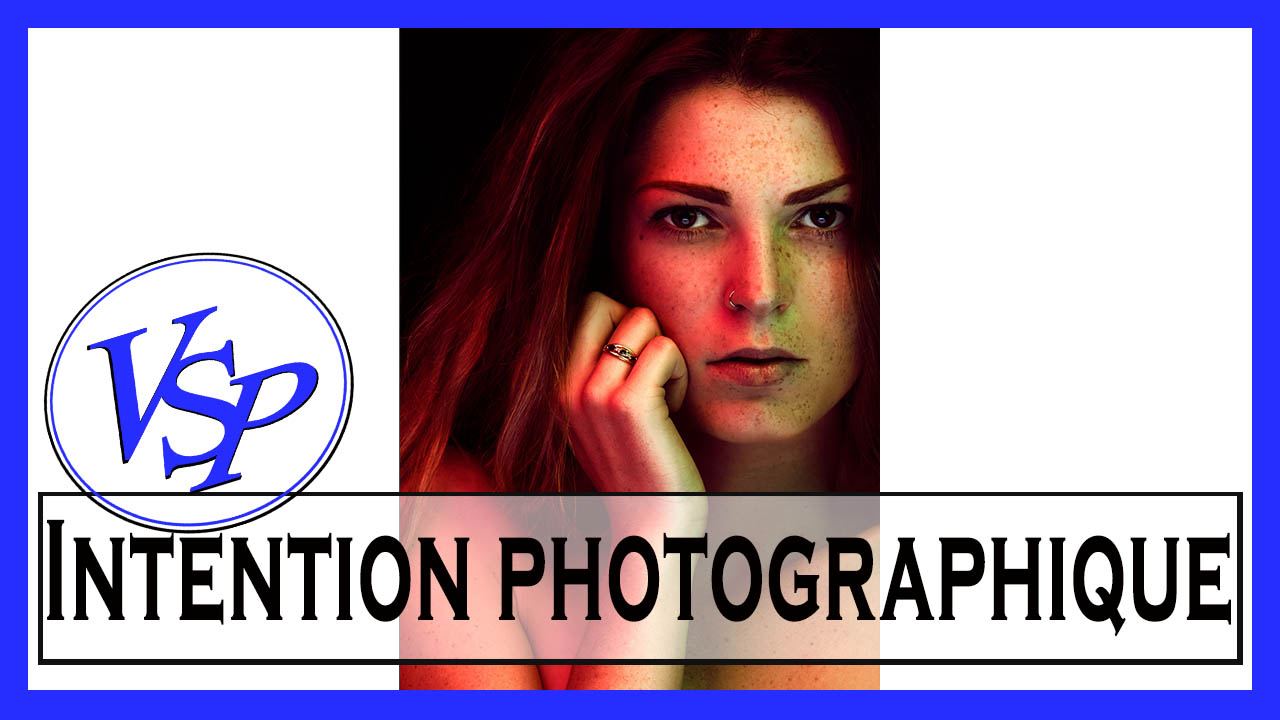Portrait couleur en studio
