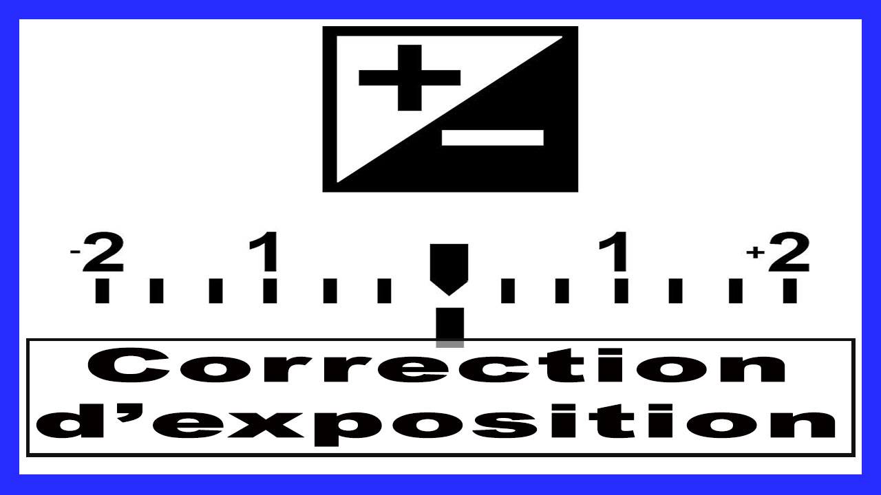 correction d'exposition photo