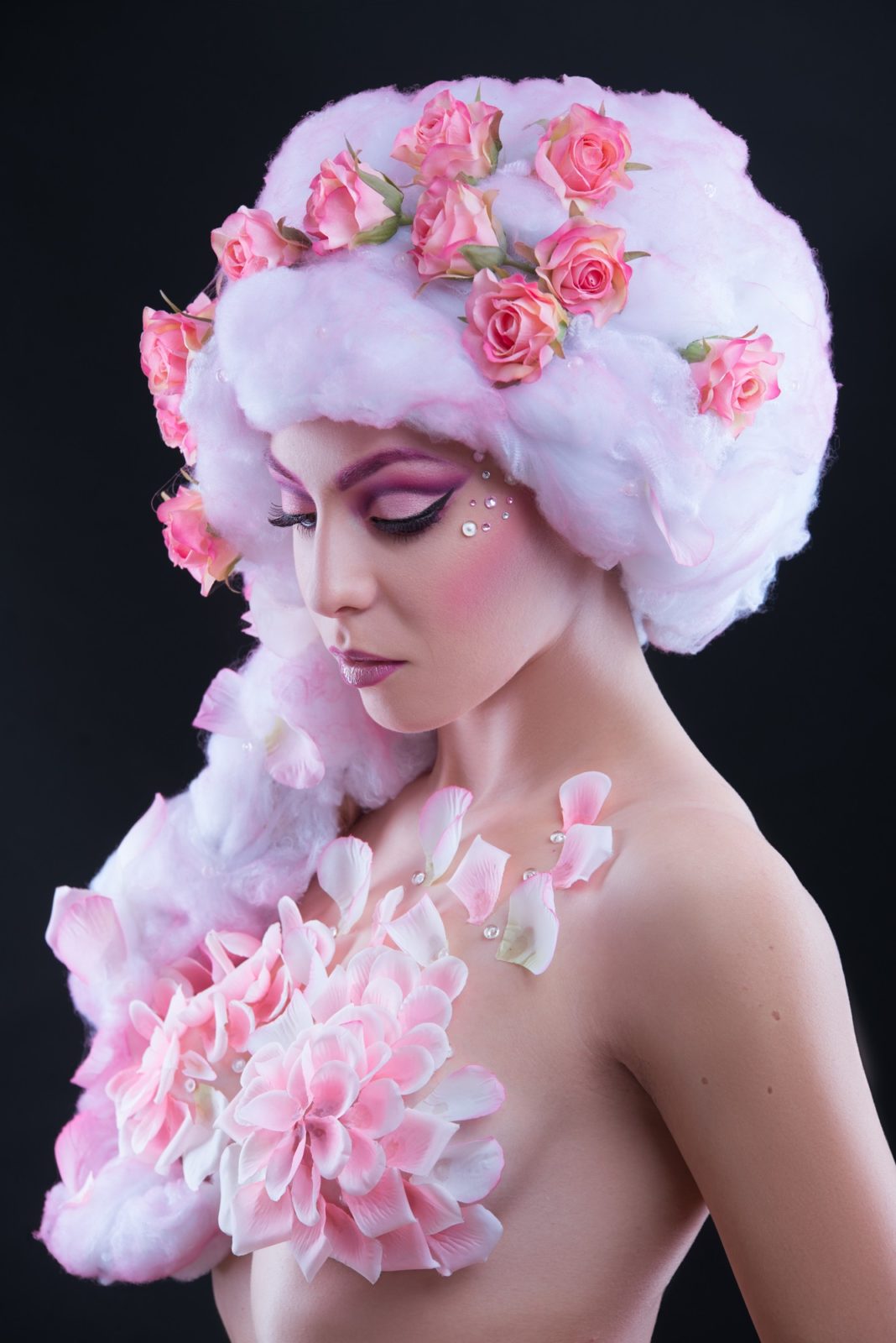 Portrait photographique floral réalisé par Vincent Andres