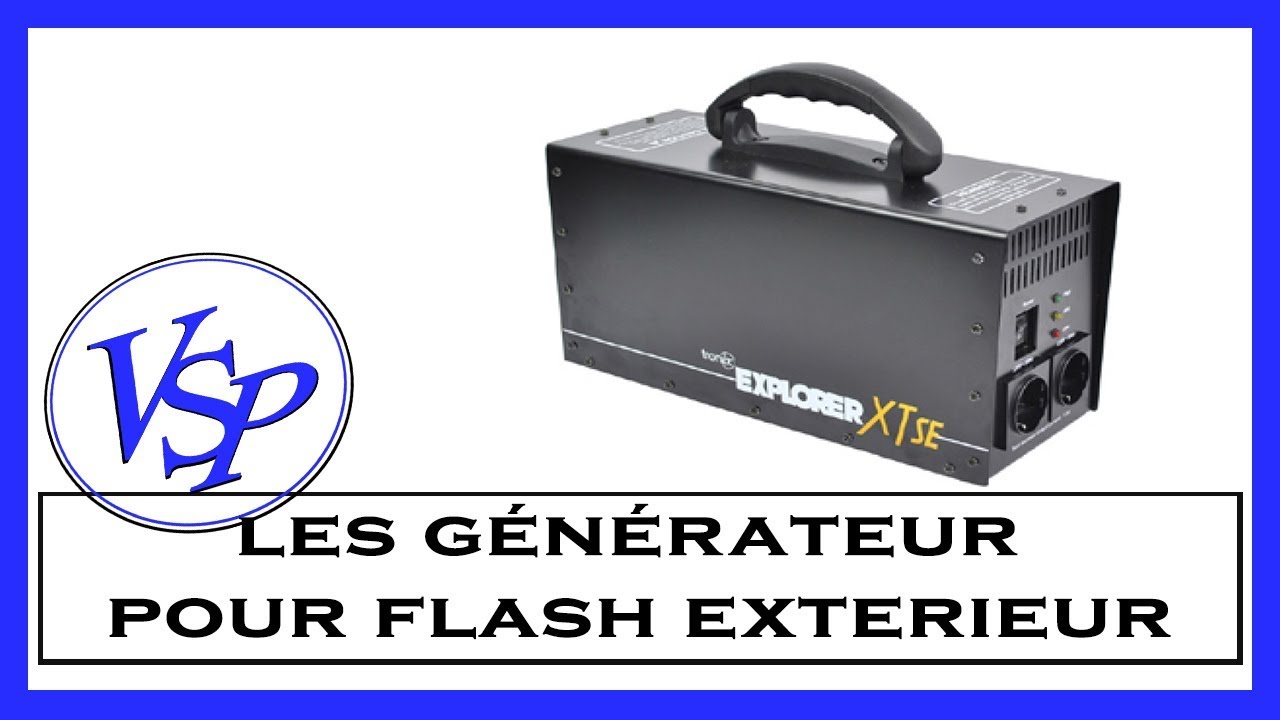 générateur pour flash en extérieur